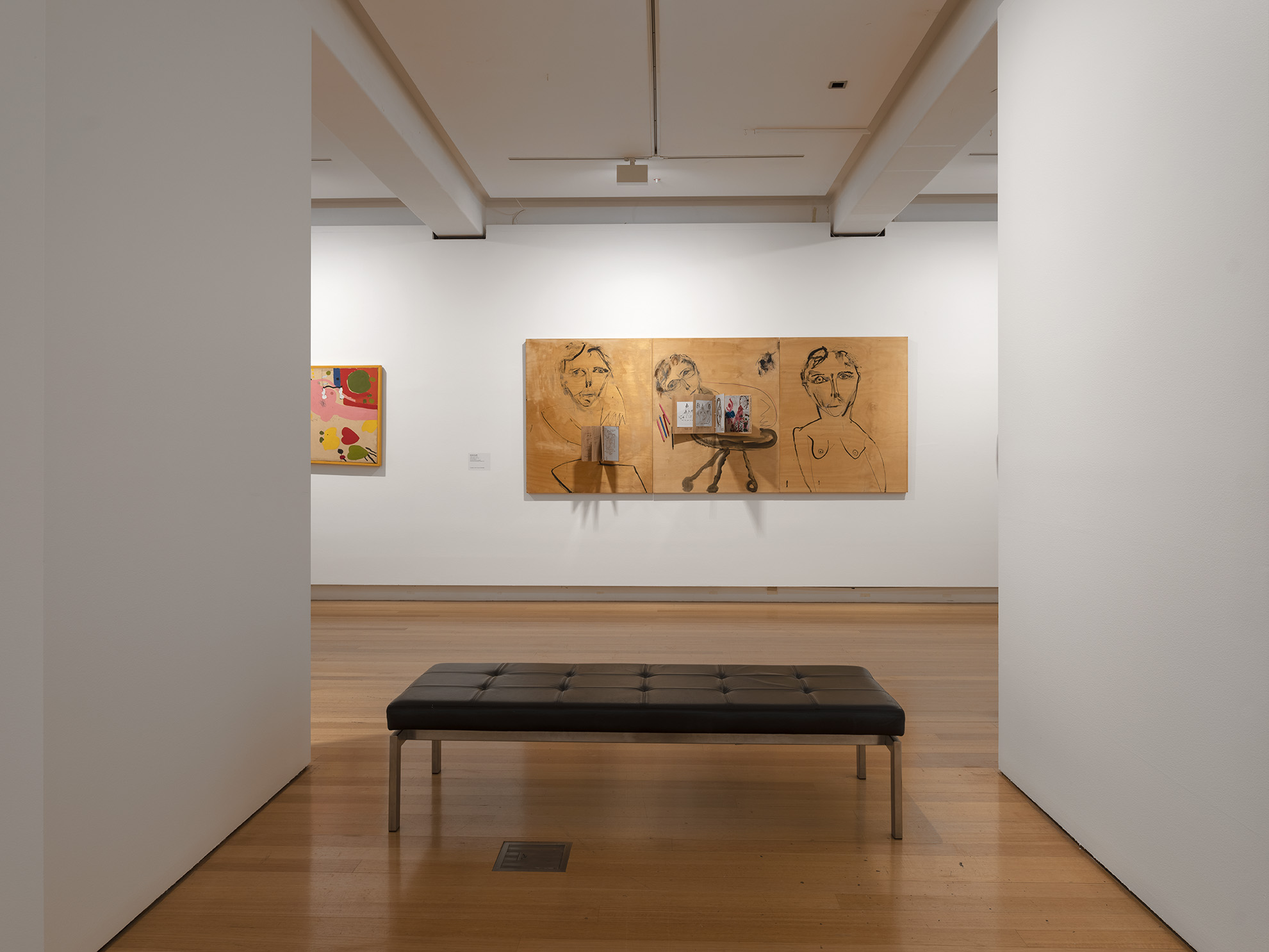 Installation view of 'Odd Bedfellows' (29 August - 8 November 2020), QUT Art Museum. Photo by Carl Warner.