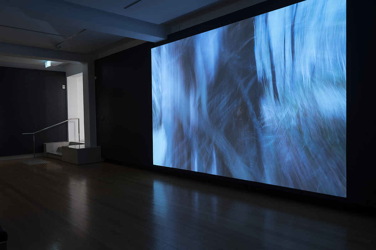 Installation view of 'Rite of Passage', pictured work by Leah King-Smith, QUT Art Museum, 2019. Photo by Carl Warner.