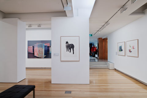 Installation view of 'Selected works: New acquisitions from the QUT Art Collection' | Photo: Richard Stringer