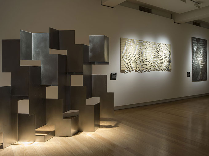 Installation view of 'STEEL: art design architecture'   Photo: Carl Warner