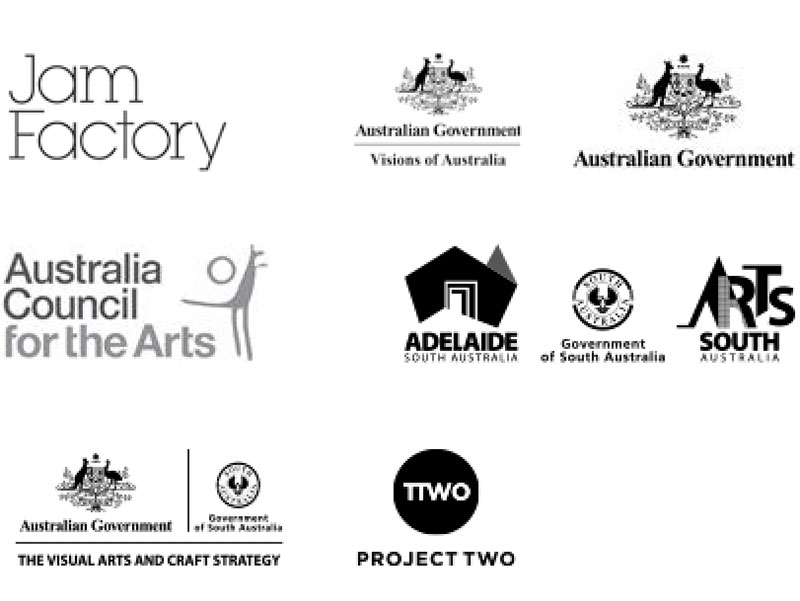 STEEL: art design architecture is supported by Visions of Australia funding through Australian Government Department of Communications and Arts and the South Australian Government through Arts South Australia