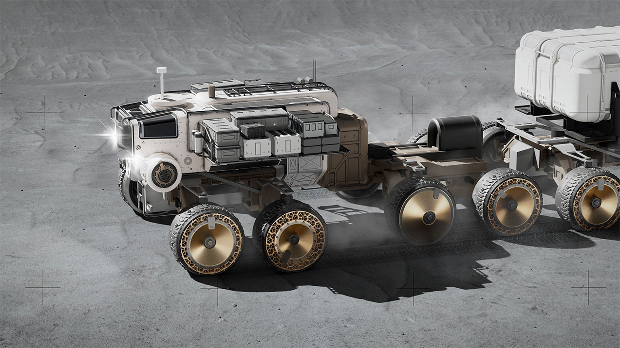 Benjamin DONNELLY ‘Lunar Rover’ 2020, digital. Courtesy of the artist.