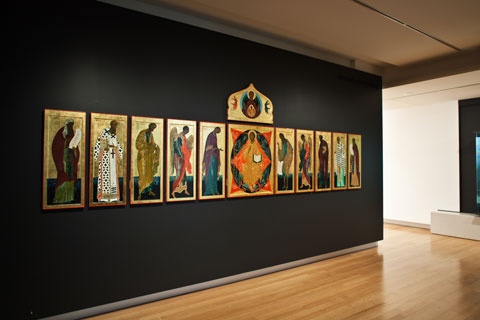 Installation view of 'Union with Reality: The Art of Leonard Brown' | Photo: Richard Stringer