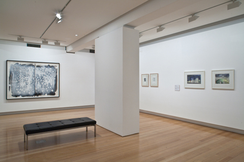 Installation view of 'Remarks on Colour: Australian watercolours' 2011 | Photo: Richard Stringer