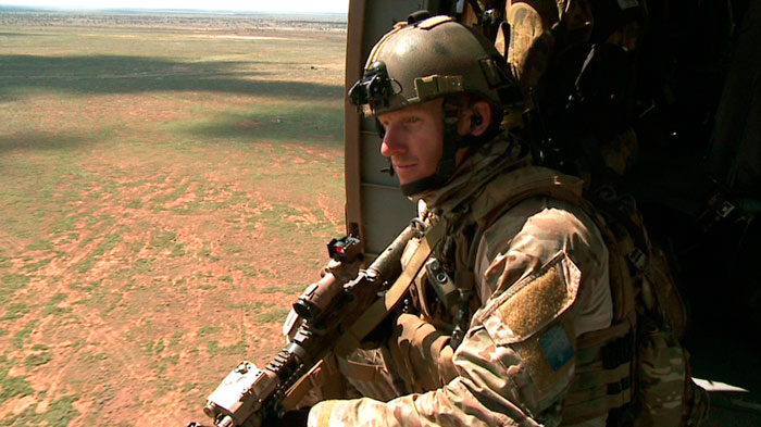 Shaun GLADWELL 'Portrait of Mark Donaldson VC' (video still) 2011 | HD video | Collection: Australian War Memorial ART94372