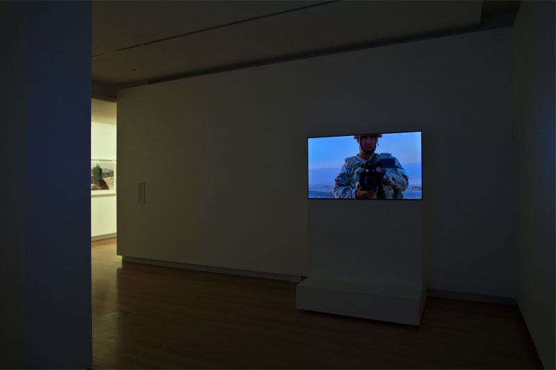 Installation view of 'Shaun Gladwell: Afghanistan' | Photo: Richard Stringer