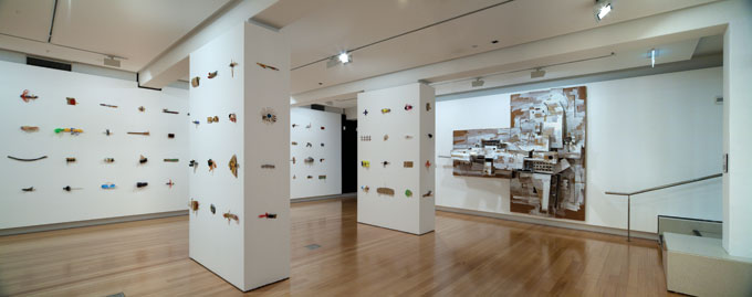 Alfredo and Isabel AQUILIZAN 'Fragments from 'In-Flight: Project: Another Country' 2009 | mixed media | Project included in the 6th Asia Pacific Triennial of Contemporary Art (APT6), Queensland Art Gallery/Gallery of Modern Art, 2009 | Courtesy of the artists | Photo: Richard Stringer