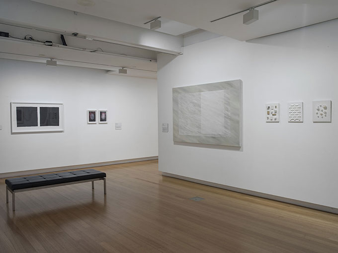 Installation view of 'Less than: Art and reductionism' at QUT Art Museum