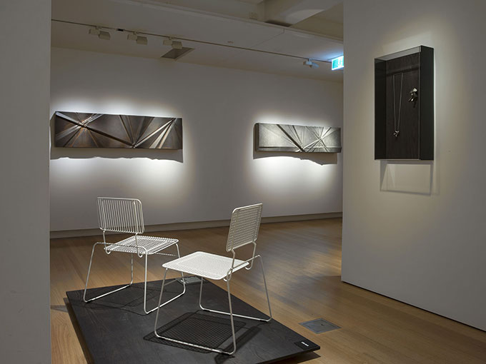 Installation view of 'STEEL: art design architecture'   Photo: Carl Warner