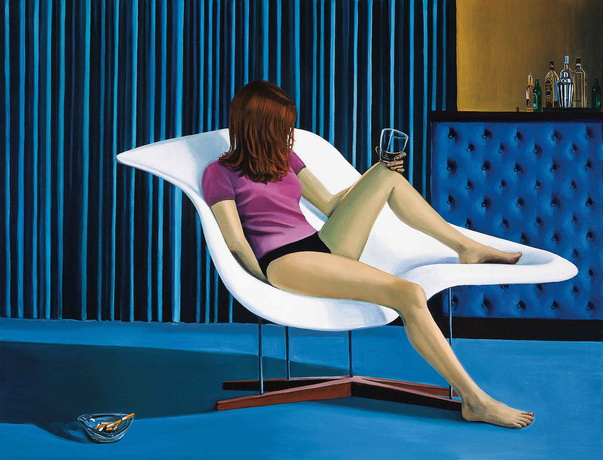 Anne WALLACE 'Eames Chair' 2004 | oil on canvas | Collection of Kate Green and Warren Tease, Sydney