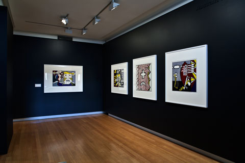 Installation view of 'Roy Lichtenstein: Pop Remix | Photo: Richard Stringer