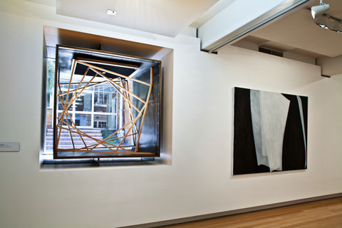 Installation view of 'open closed: Lincoln Austin, Sean Phillips and Arryn Snowball' | Photo: Richard Stringer