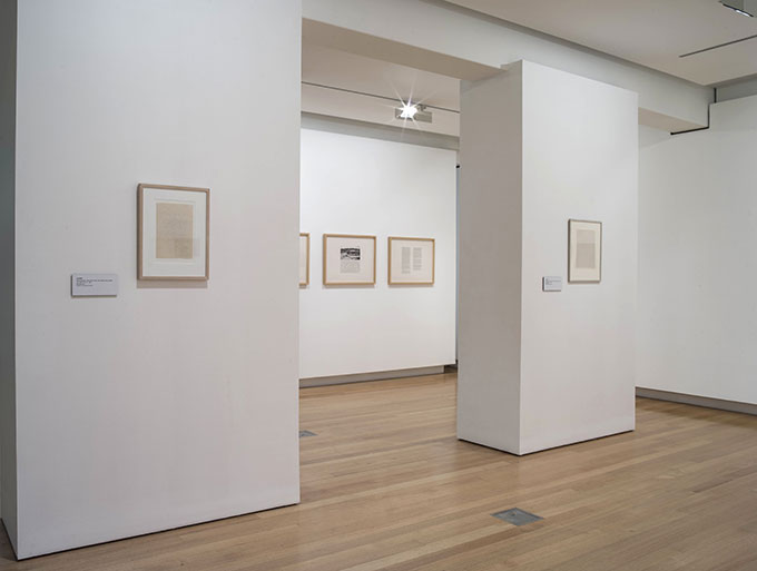 Installation view of '1969: The Black Box Of Conceptual Art' | Photo: Carl Warner