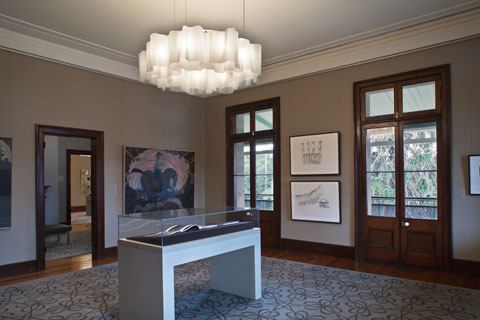 Installation view of 'William Robinson: The Transfigured Landscape' 2011 | Photo: Richard Stringer