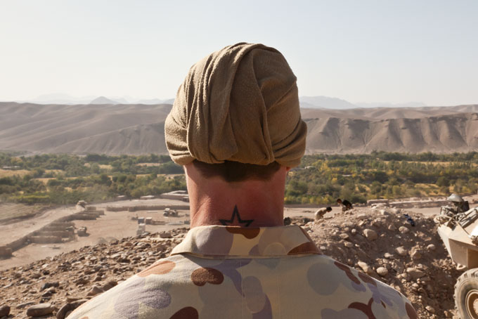 Shaun GLADWELL 'BPOV MEAO (Behind Point of View, Middle East Area of Operations)' 2009-10 | digital colour photograph | Collection: Australian War Memorial P10015.004