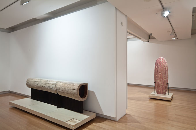 Installation view of 'WOOD: art design architecture' | Photo: Richard Stringer