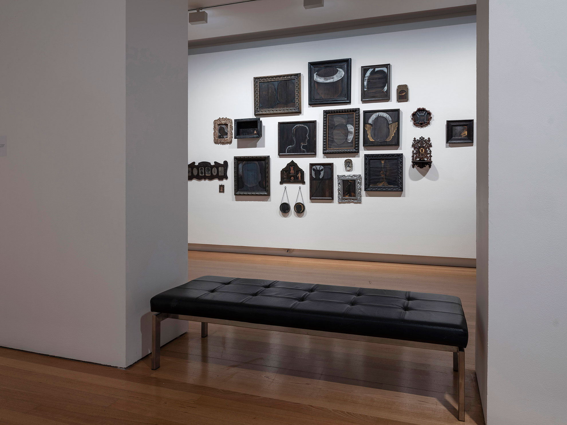 Installation view of 'Vis-ability: Artworks from the QUT Art Collection' (11 May - 4 August 2019), QUT Art Museum. Photo by Carl Warner.