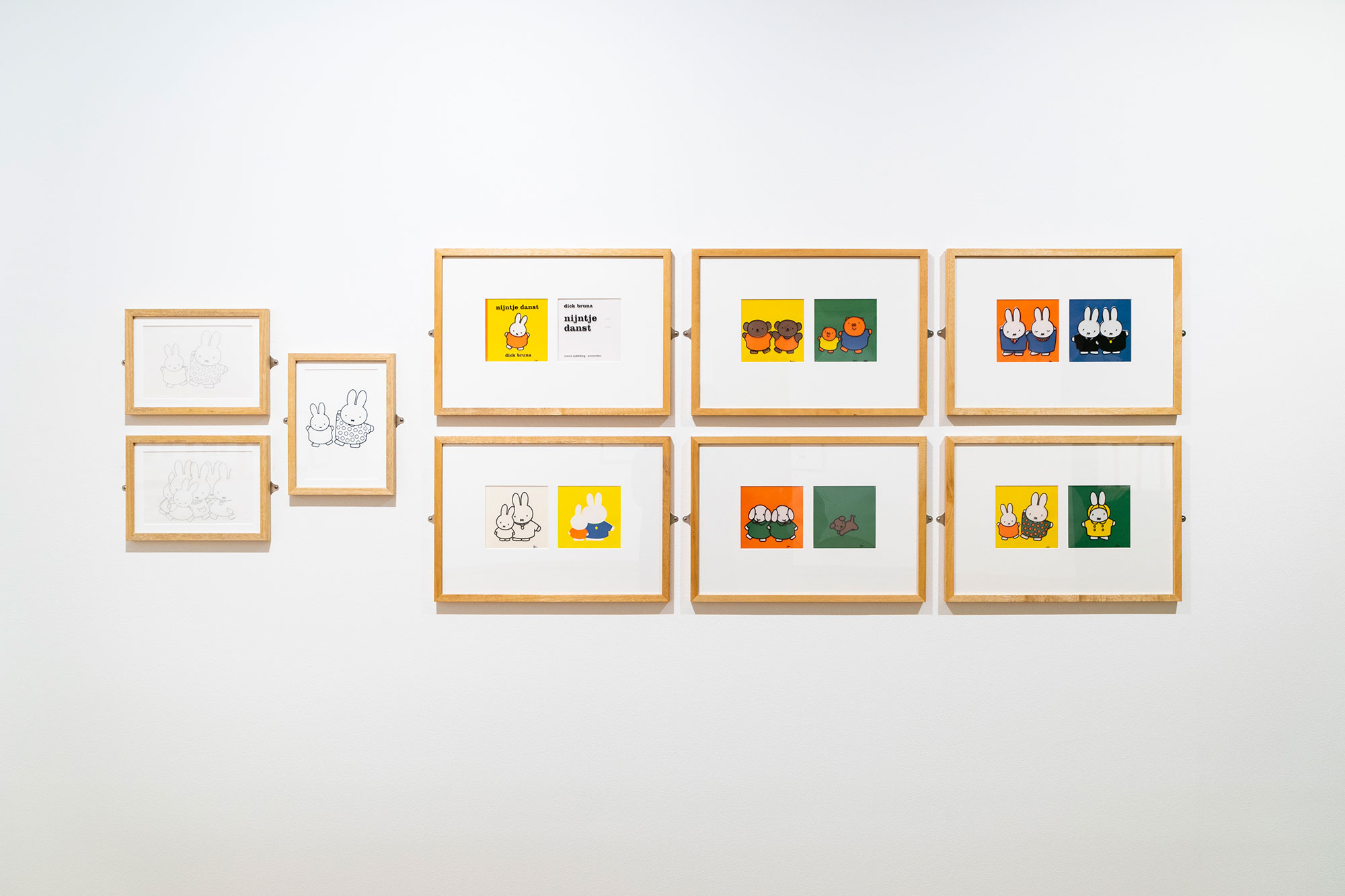 Installation view of ‘miffy & friends' (21 November 2020 - 14 March 2021), QUT Art Museum. Photo by Louis Lim