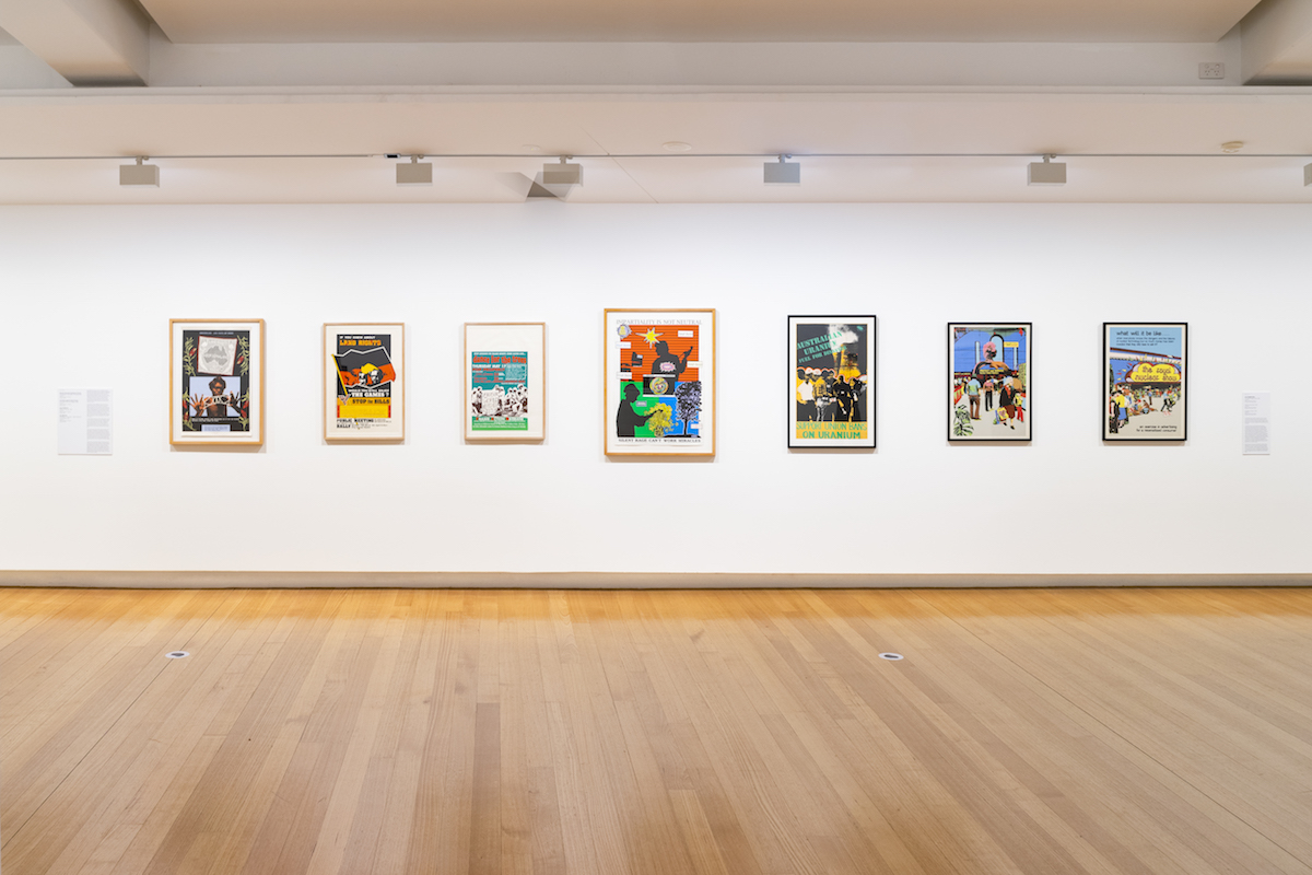 Installation view of 'On Earth' (27 March - 6 June 2021), QUT Art Museum. Photo by Louis Lim