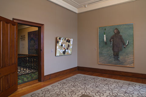 Installation view of 'William Robinson: The Transfigured Landscape' 2011 | Photo: Richard Stringer