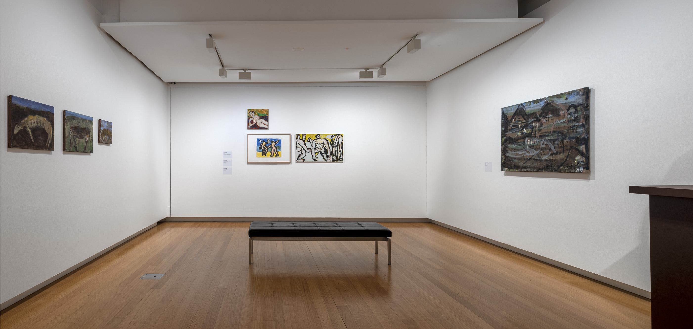 Installation view of 'Odd Bedfellows' (29 August - 8 November 2020), QUT Art Museum. Photo by Carl Warner.