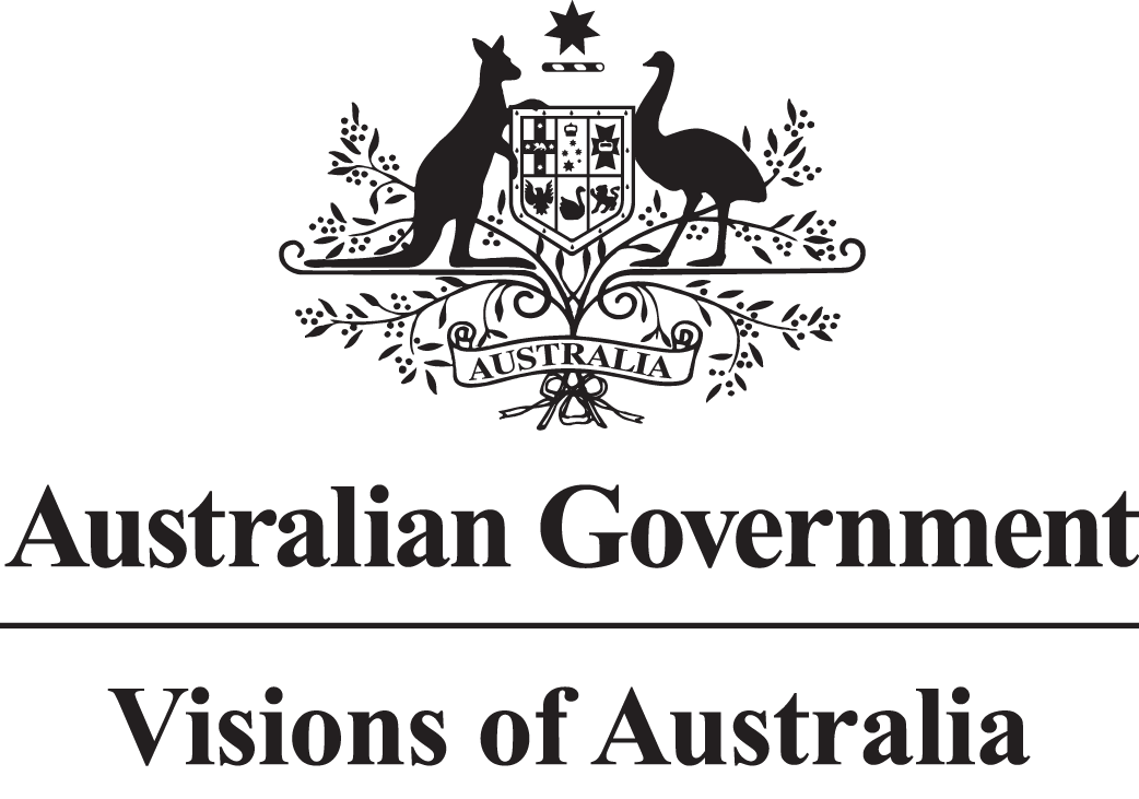 Australian Government: Visions of Australia logo