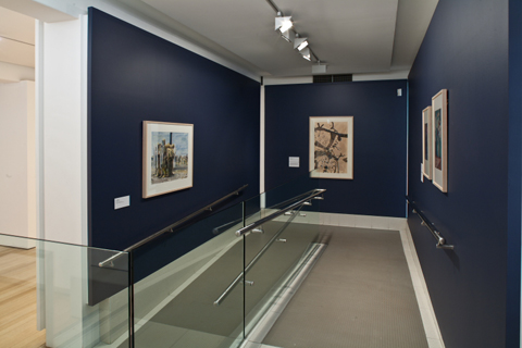 Installation view of 'Remarks on Colour: Australian watercolours' 2011 | Photo: Richard Stringer