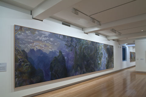 Installation view of 'William Robinson: The Transfigured Landscape' 2011 | Photo: Richard Stringer