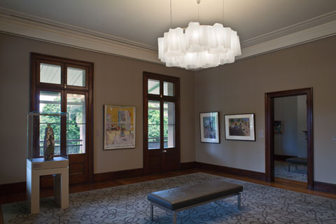 Installation view of 'William Robinson: The Transfigured Landscape' 2011 | Photo: Richard Stringer