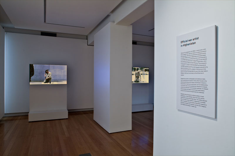 Installation view of 'Shaun Gladwell: Afghanistan' | Photo: Richard Stringer