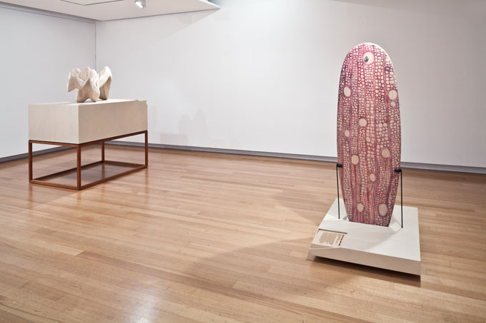 Installation view of 'WOOD: art design architecture' | Photo: Richard Stringer