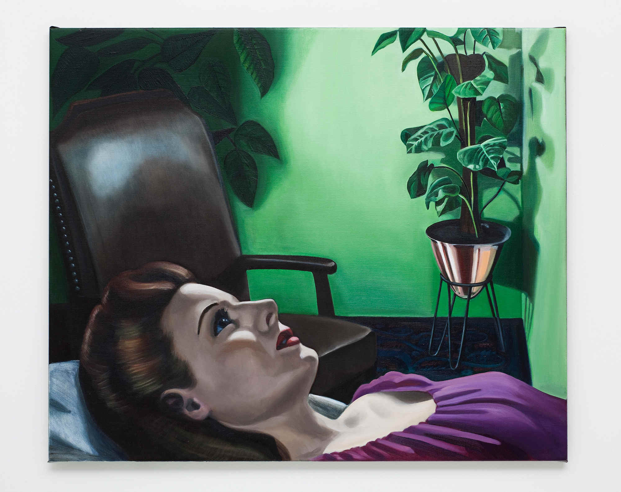 Anne WALLACE 'Talking Cure' 2010 | oil on canvas | Collection of Brisbane Girls Grammar School, Brisbane