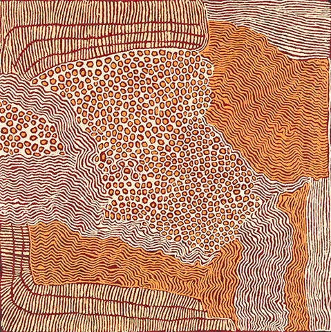 Nanyuma Napangati 'Women's Story' 2006 | acrylic on canvas | Courtesy Aboriginal Artists Agency Ltd