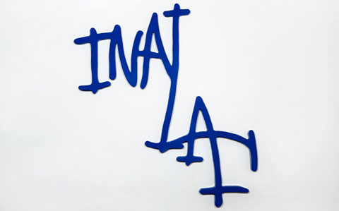 Shaun O'Connor 'Untitled (INA LA)' 2011 | craftboard, cardboard, thermal adhesive, polyurethane resin, lacquer and enamel | QUT Art Collection | Purchased 2011