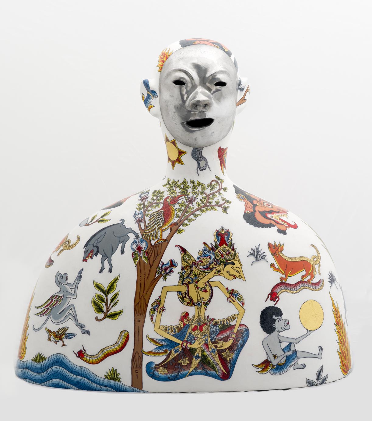 Aluminum bust