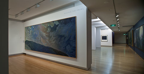 Installation view of 'William Robinson: The Transfigured Landscape' 2011 | Photo: Richard Stringer