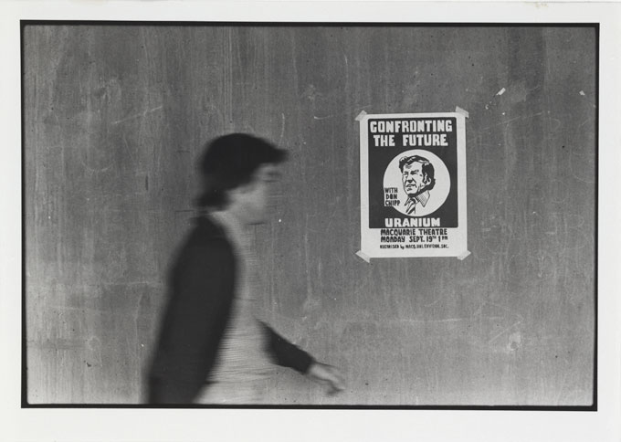 Carol JERREMS 'Macquarie University' 1977 | gelatin silver photograph | National Gallery of Australia, Canberra | Gift of Mrs Joy Jerrems 1981 | copyright Ken Jerrems and the Estate of Lance Jerrems