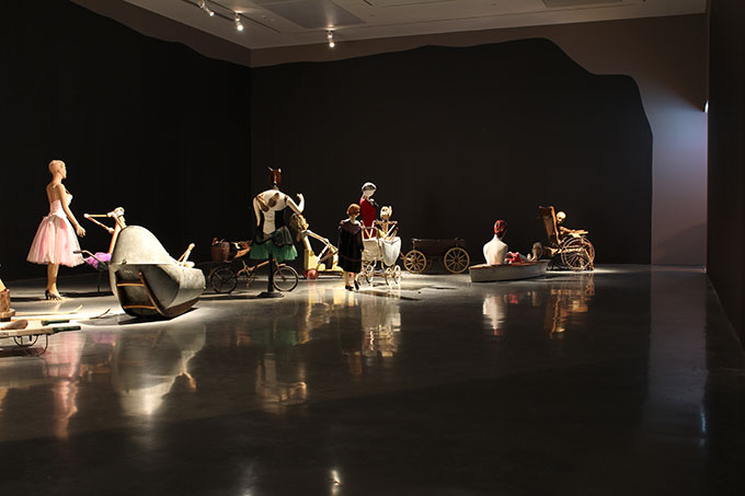 Judith WRIGHT 'A journey' 2011-12 | mixed media | dimensions variable | installation view: '18th Biennale of Sydney', Museum of Contemporary Art, Sydney | photo: Gary Warner