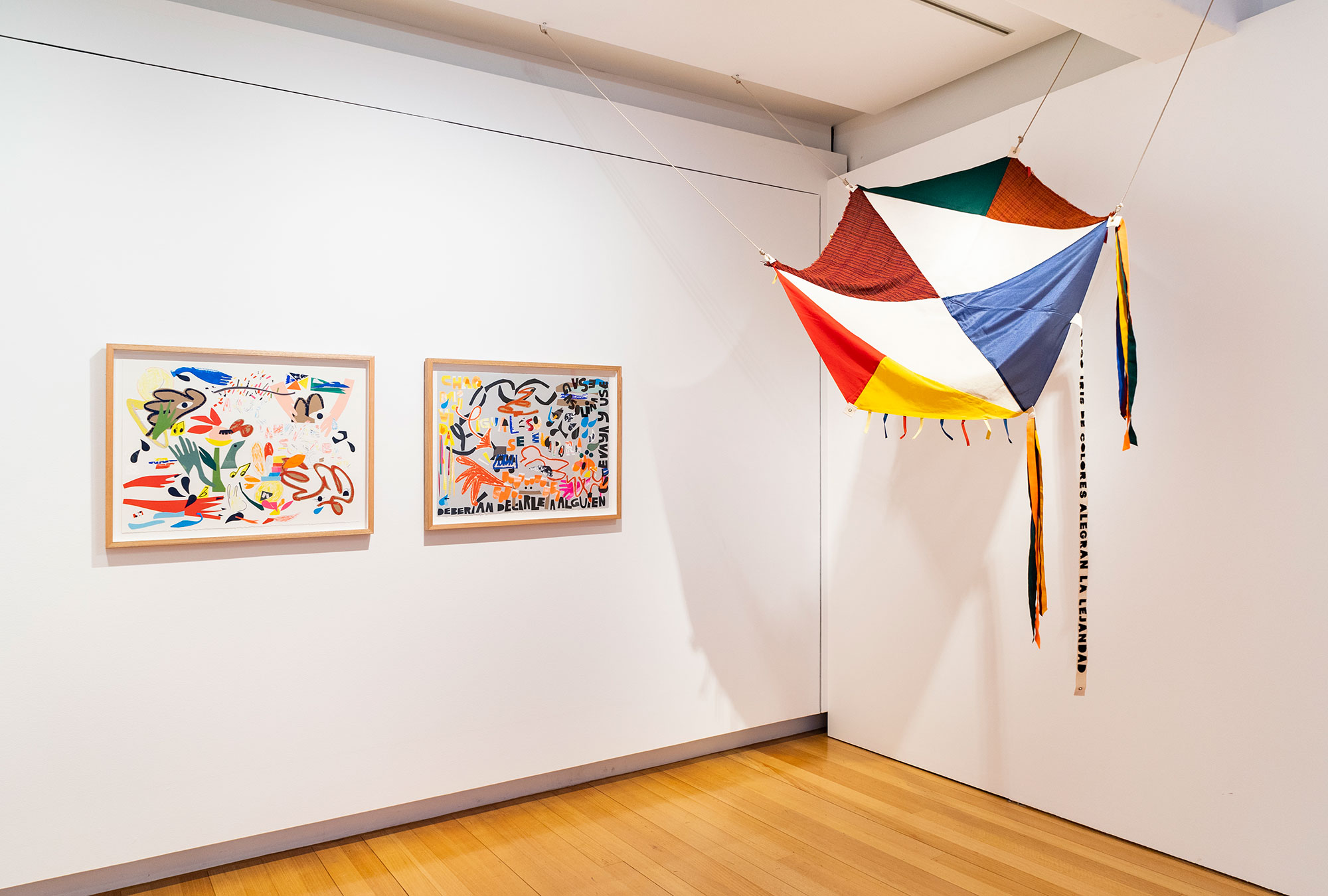 Installation view of ‘miffy & friends' (21 November 2020 - 14 March 2021), QUT Art Museum. Photo by Louis Lim