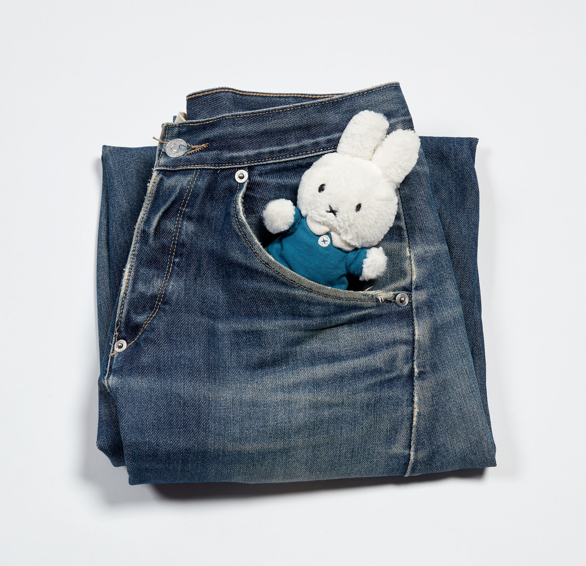 Miffy in jeans pocket