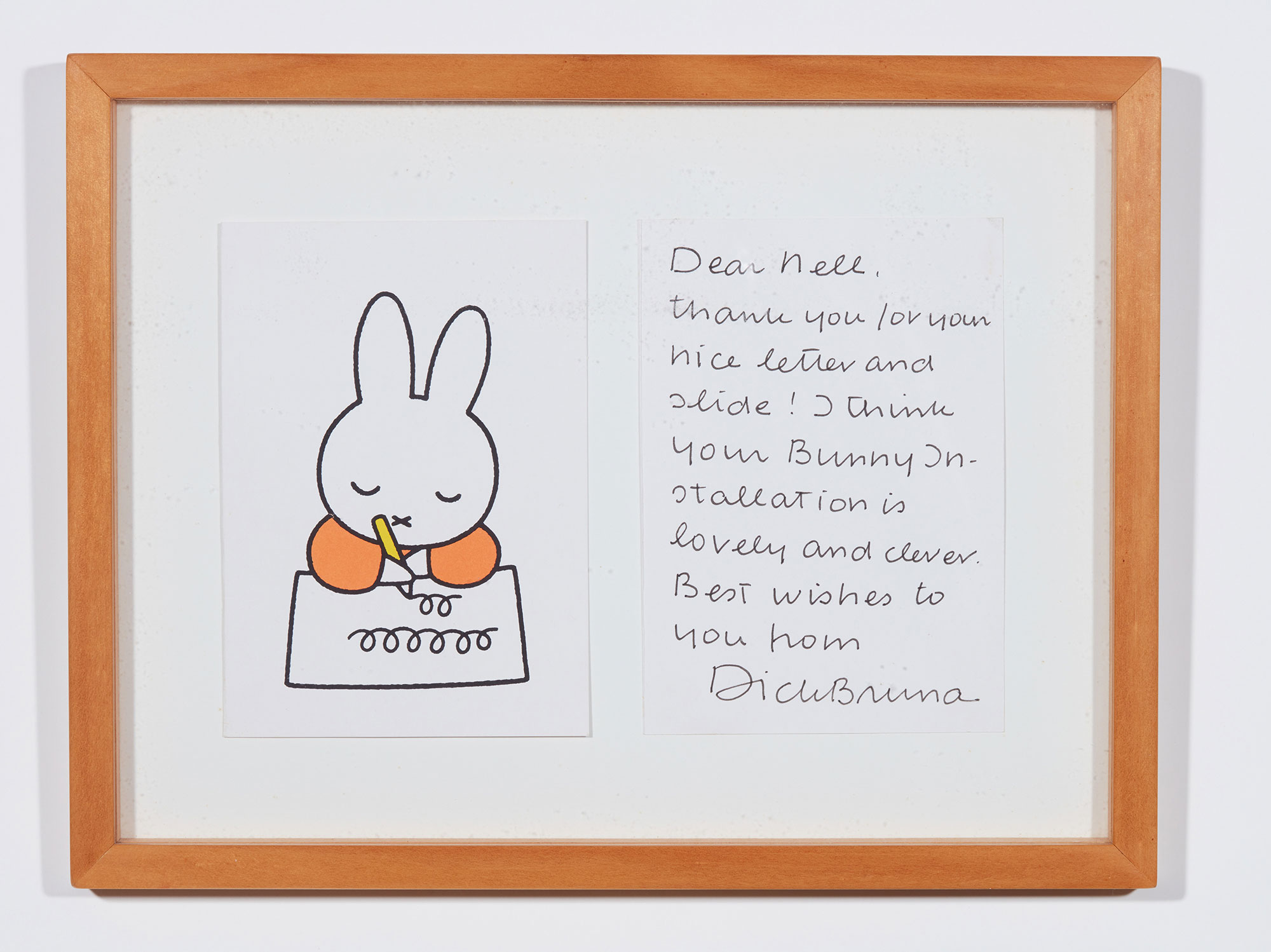 miffy writing a letter