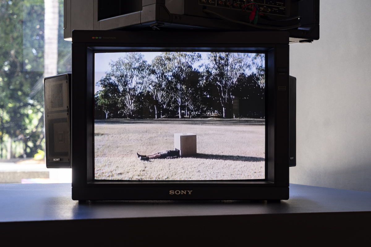 Installation view of 'On Earth' (27 March - 6 June 2021), QUT Art Museum. Photo by Louis Lim