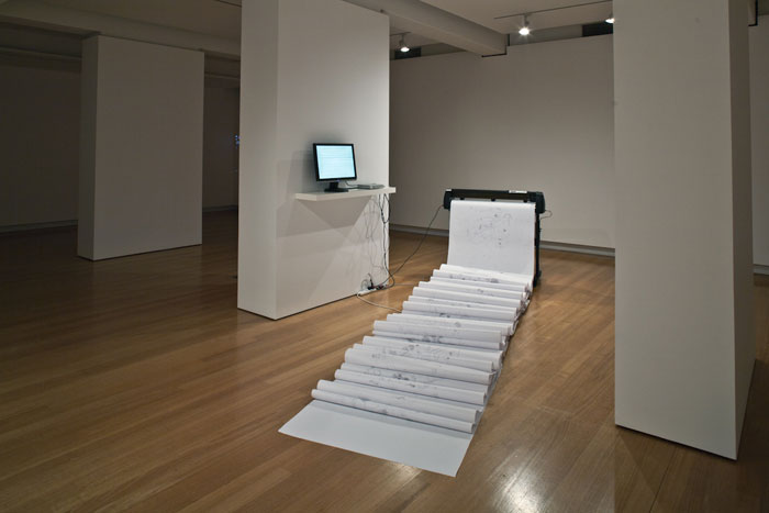 Installation view of 'Foundation's edge: artists and technology' | Photo: Richard Stringer